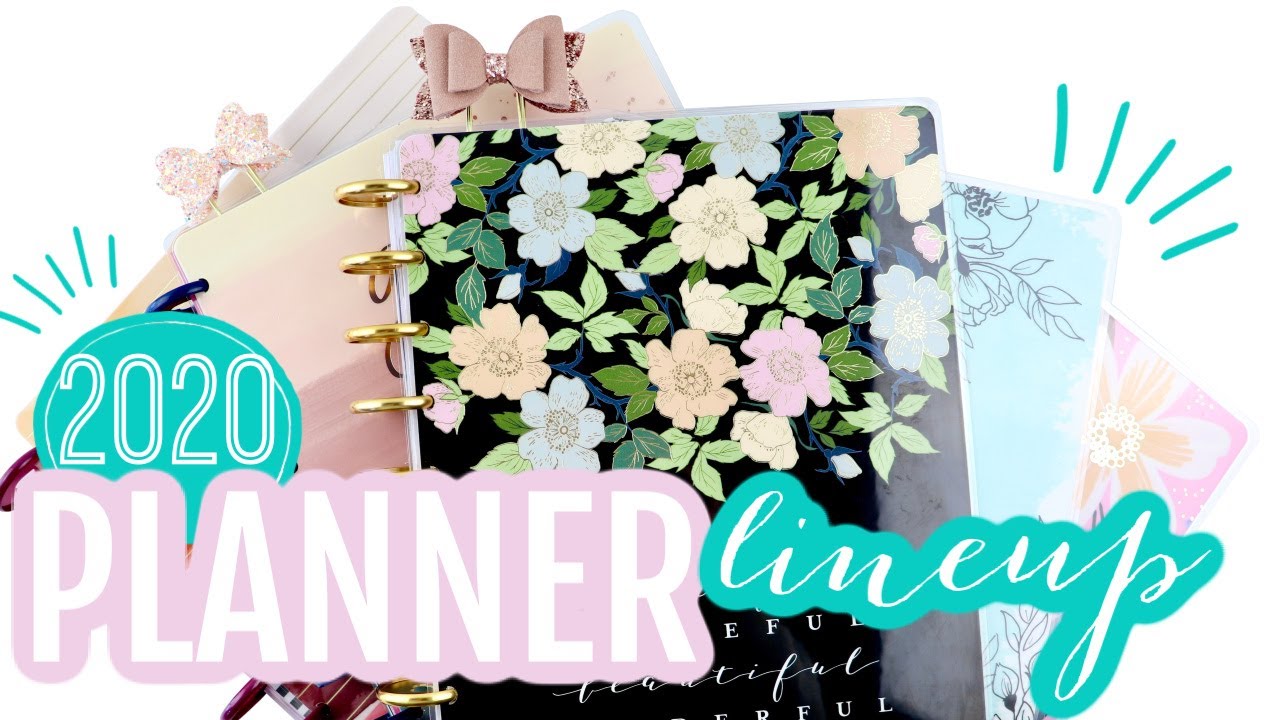 2020 PLANNERS' SETUP & FLIP THROUGH | HAPPY PLANNER LINEUP