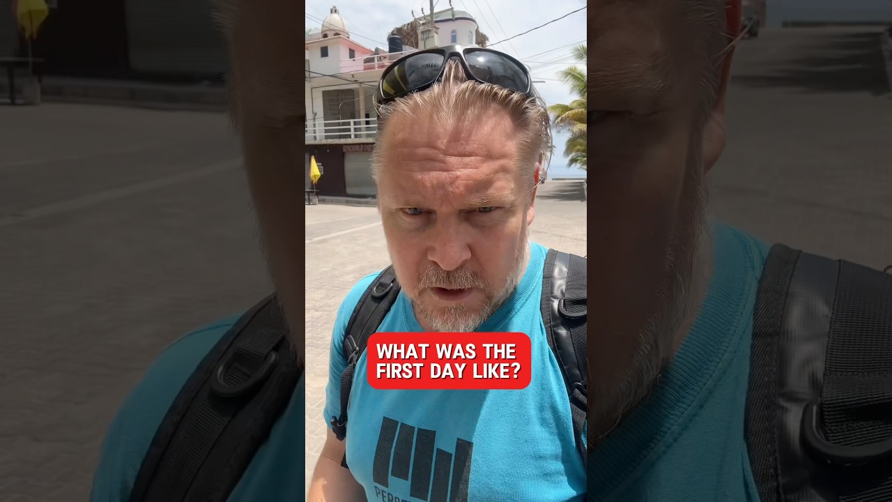What my first day on the road was like