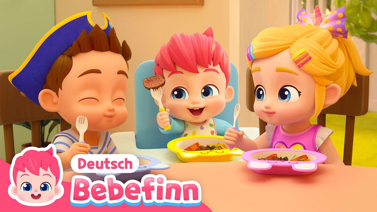 So Essen Wir Unsere Mahlzeiten 🍽️ | EP26 | Sing mit Bebefinn | Bebefinn Deutsch - Kinderlieder