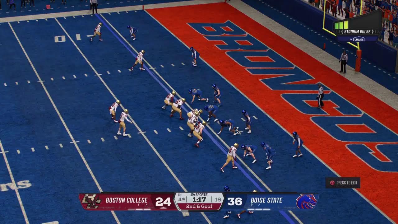 NCFB S5 Week 13: Boston College @ Boise State