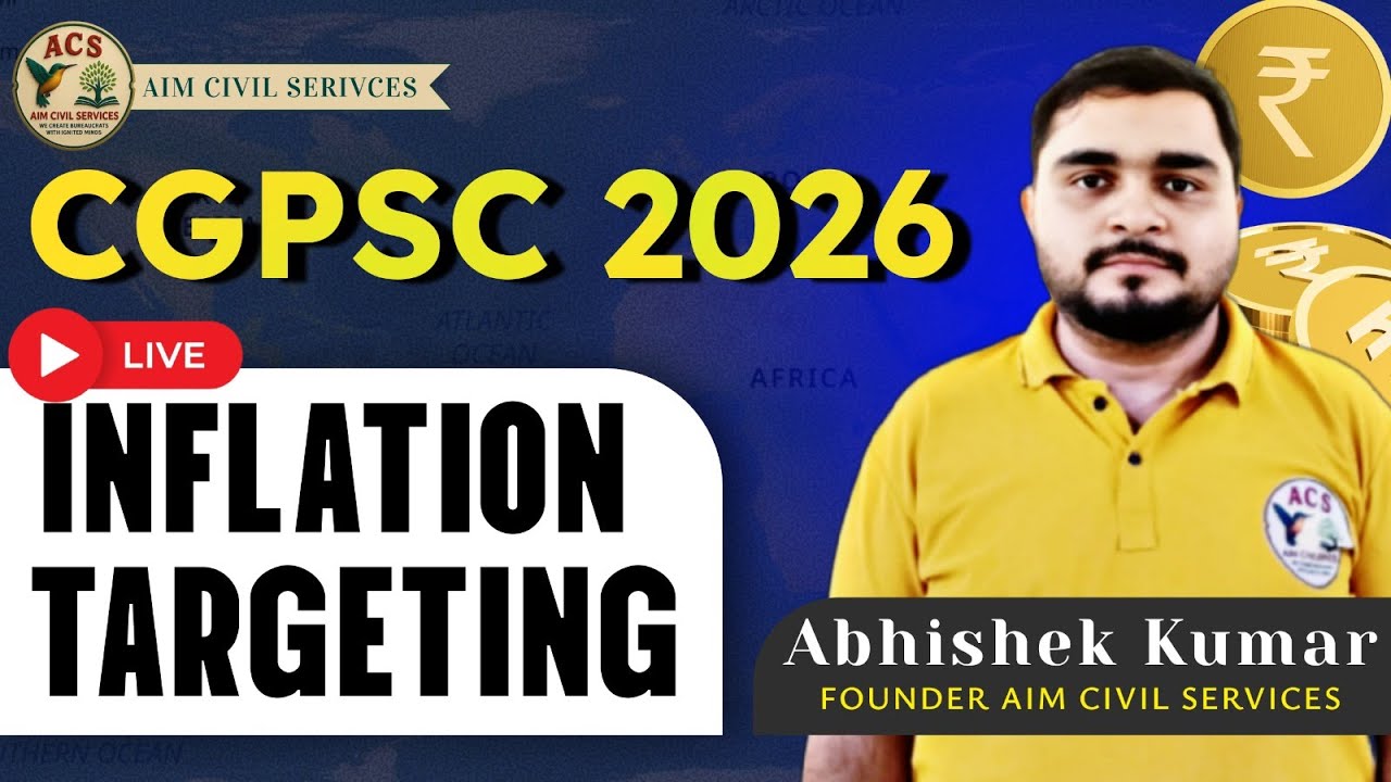 Inflation Targeting in India 🔥 CGPSC 2026 के लिए महत्त्वपूर्ण टॉपिक