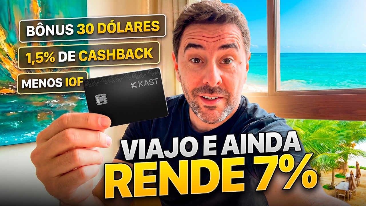 O melhor cart&atilde;o para viajar em 2026! (Com cashback em d&oacute;lar)