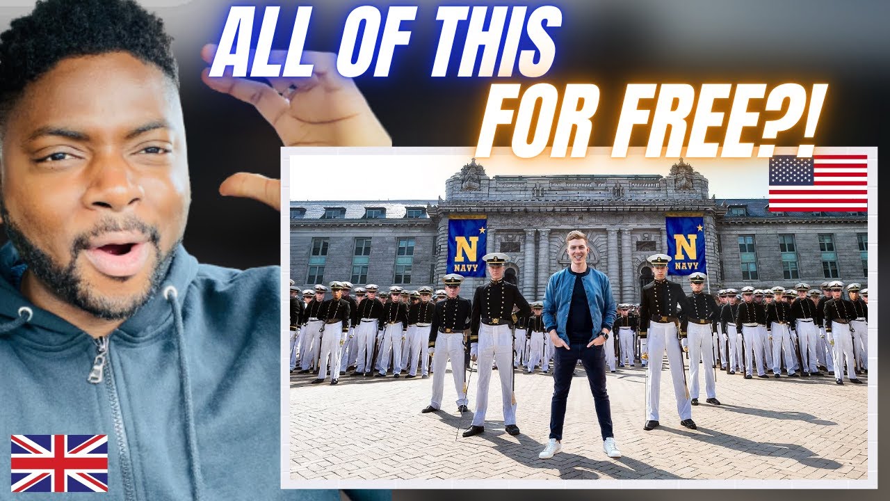 ВНУТРИ ВОЕННО-МОРСКОЙ АКАДЕМИИ США! *Это, пожалуй, лучший колледж, который я когда-либо видел — B...