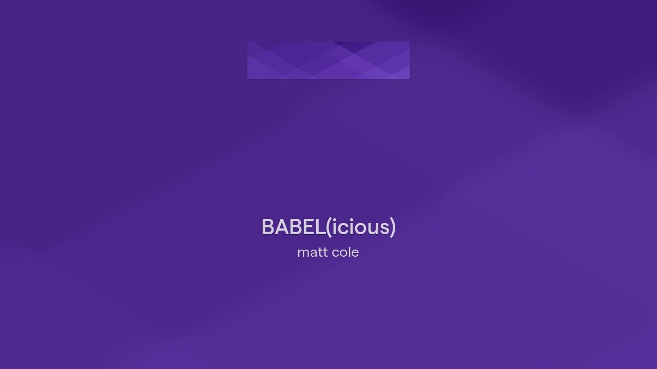 BABEL(icious)