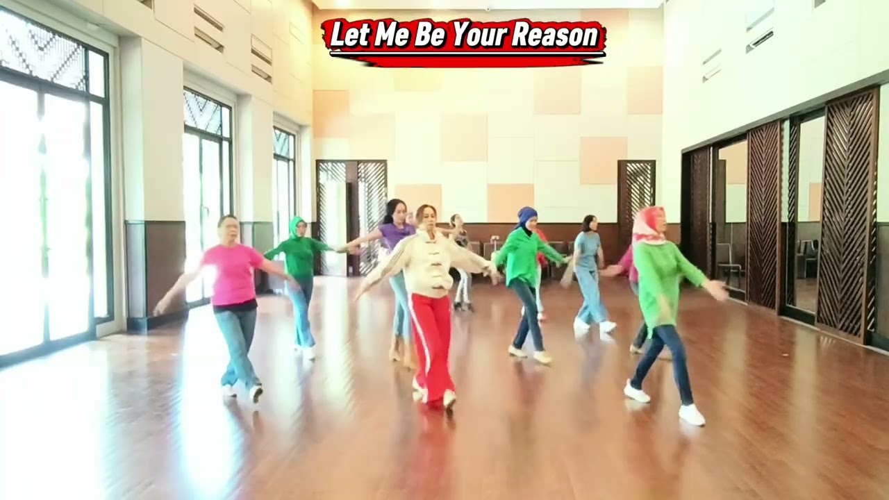Let be your reason - Linedance// Choreo: Frank Heelen (IRE)// Easy Intermediate - January 2026