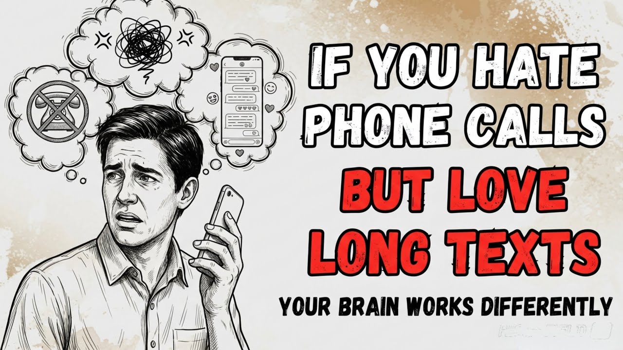 If You Hate Phone Calls but Love Long Texts, Your Brain Works Differently