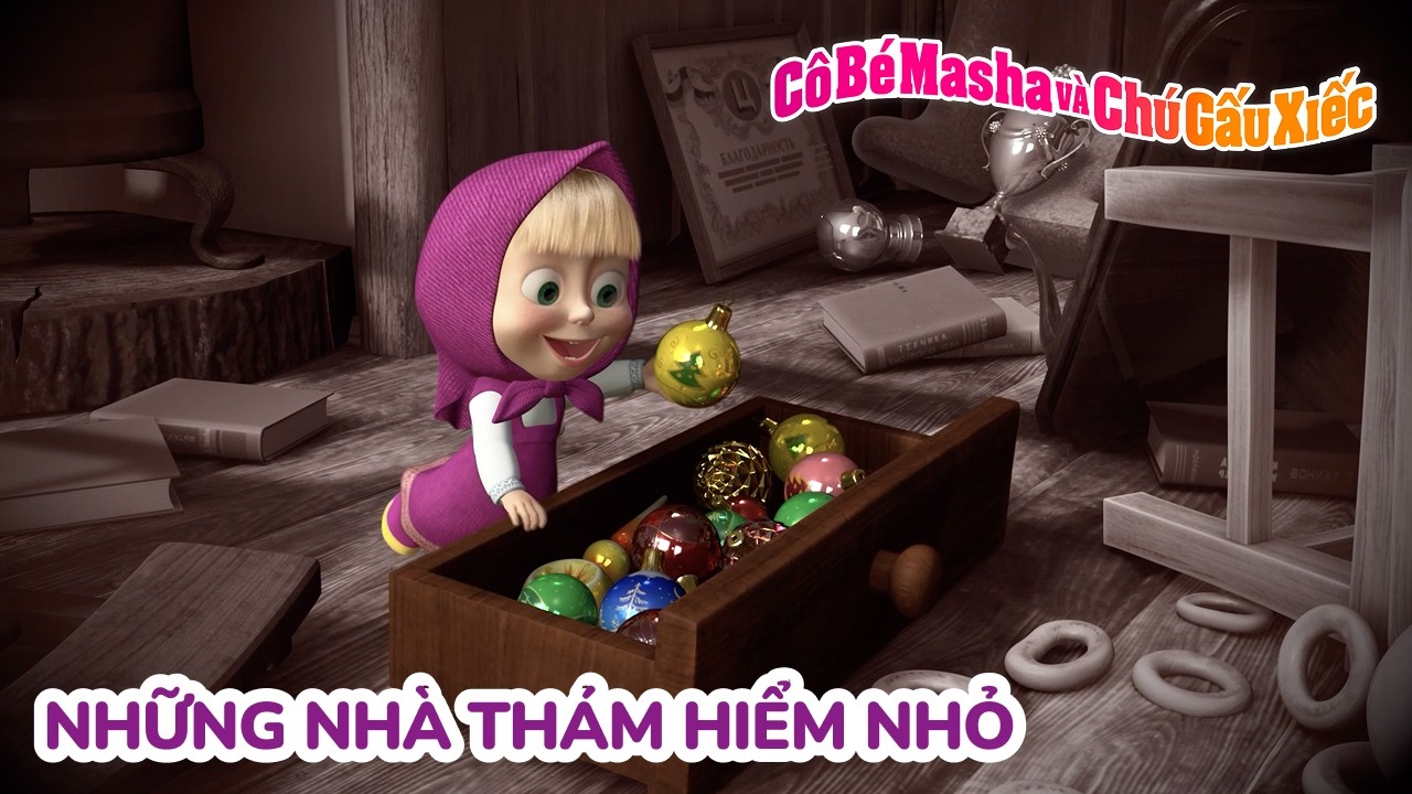 Cô Bé Masha và Chú Gấu Xiếc 🧭 Những nhà thám hiểm nhỏ 😊 Tuyển tập các tập phim