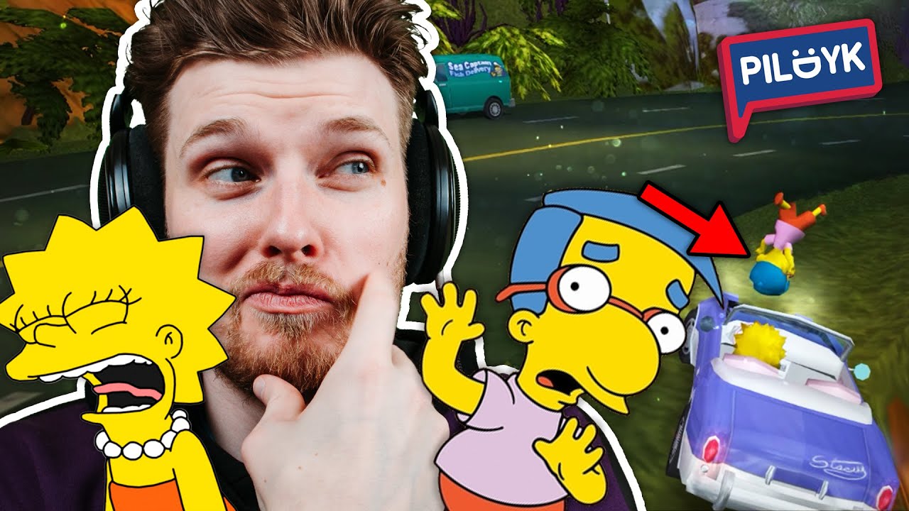 MALŪNAS BANDĖ MANE KABINTI, DĖL TO PARTRENKIAU JĮ SU MAŠINA | Simpsons: Hit & Run