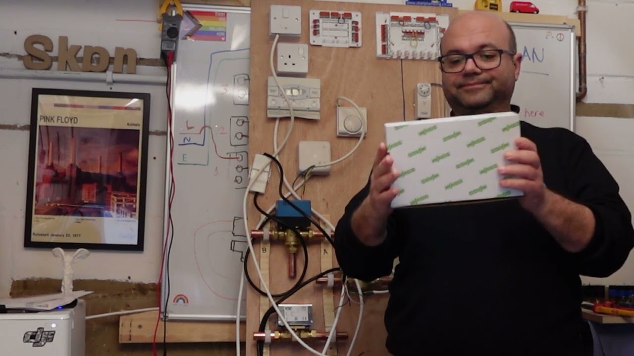 Y Plan Hands On Wiring Simulation With Real Diverter Valve and Controls