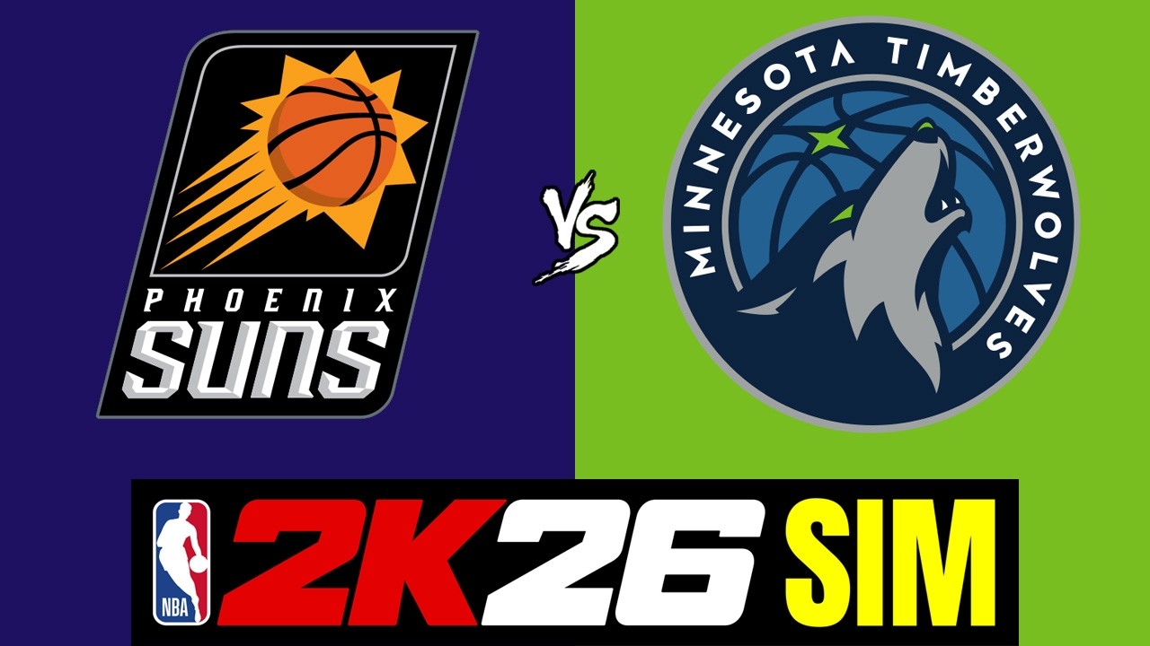 Suns vs Timberwolves -  FULL GAME SIM | NBA Simulation (3/17)