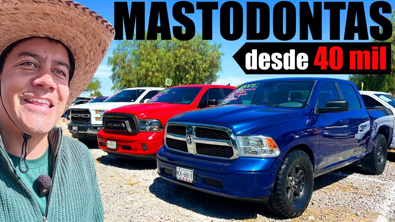 Trocas MASTODONTAS V8 motores GRANDES, ofertas desde $40 mil pesos - Tianguis AUTOS Actopan !
