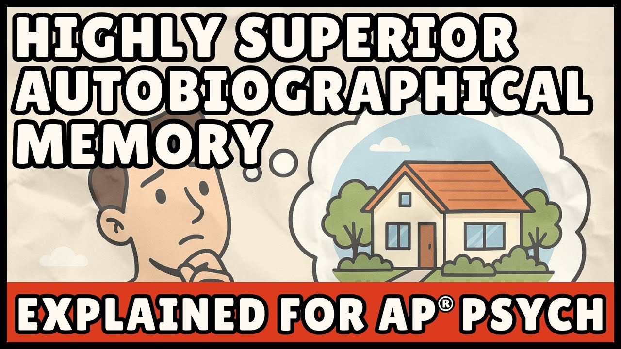 Highly Superior Autobiographical Memory (AP Psychology)