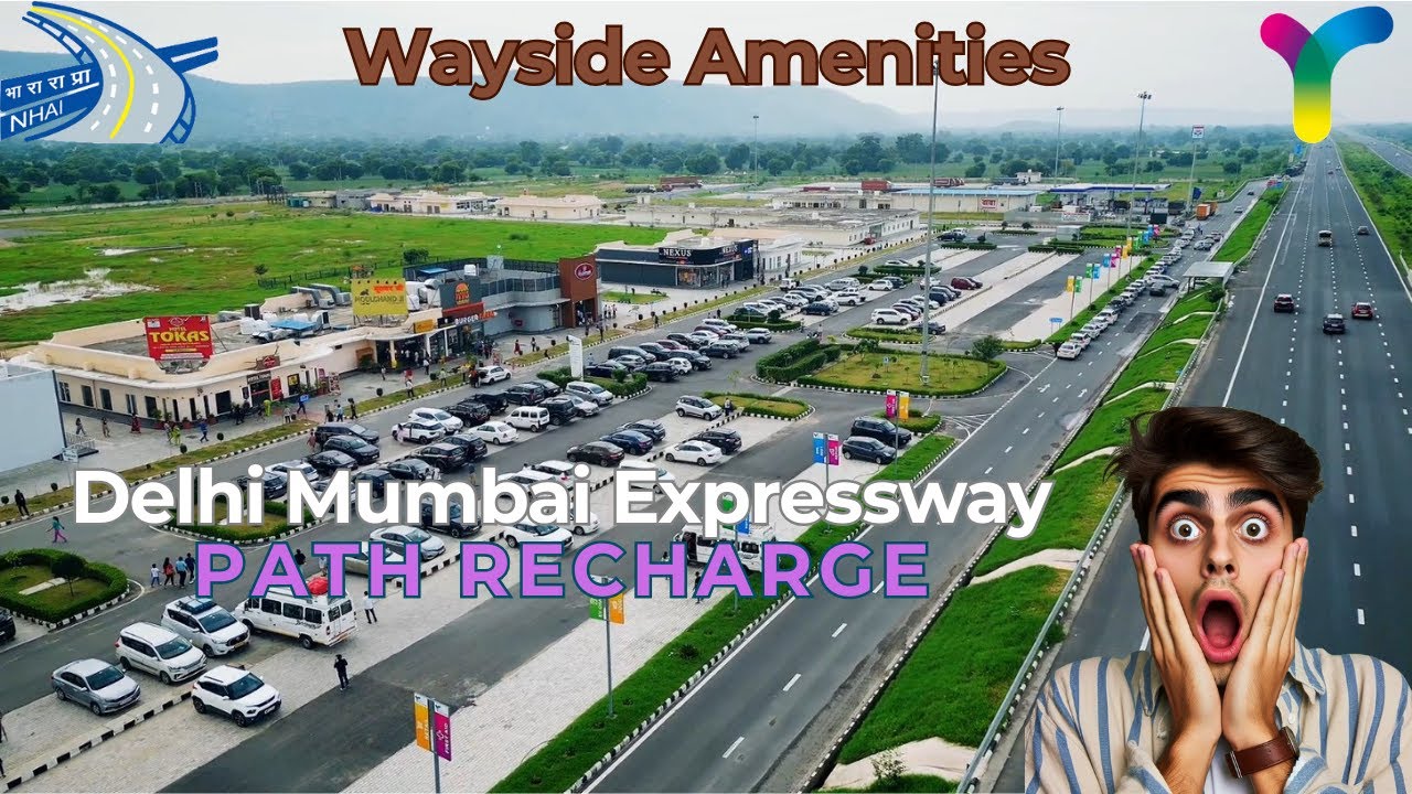 NHAI Top Way Side Amenities on the Delhi Mumbai Expressway🚗