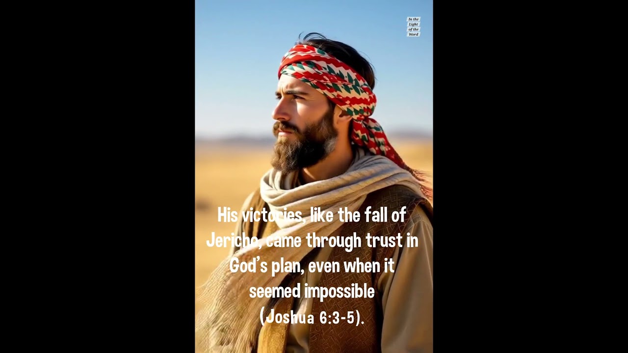 Learn Life, a Biblical Perspective - Life of Joshua. #biblestudy #biblicalteaching