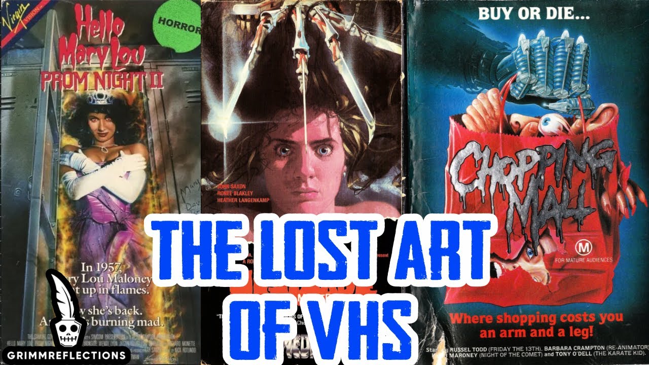 The Lost Art of Horror VHS Covers