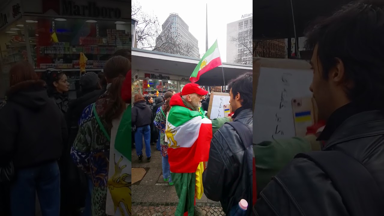 Berlin, 21.02.2026 - Iran-Demonstration, Frank Wilde.