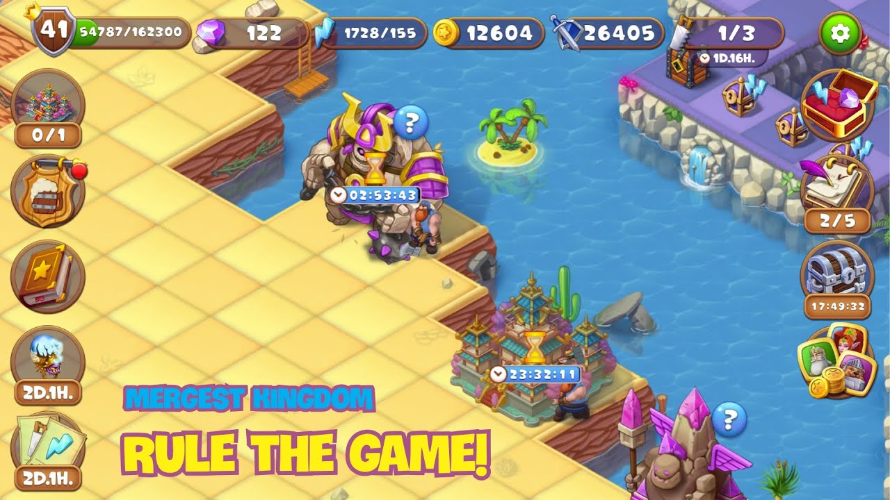 (Game Mergest Kingdom) Rule the game!