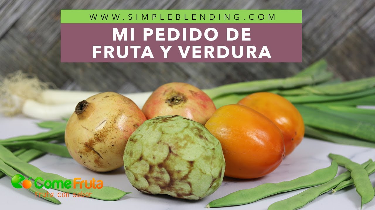 MI PEDIDO DE FRUTA Y VERDURA ONLINE | Compra de fruta y verdura en Comefruta