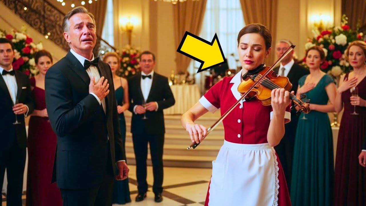 LE MILLIONNAIRE EST RESTÉ PARALYSÉ EN ENTENDANT LA SERVEUSE JOUER LE VIOLON DE SA FILLE DISPARUE...