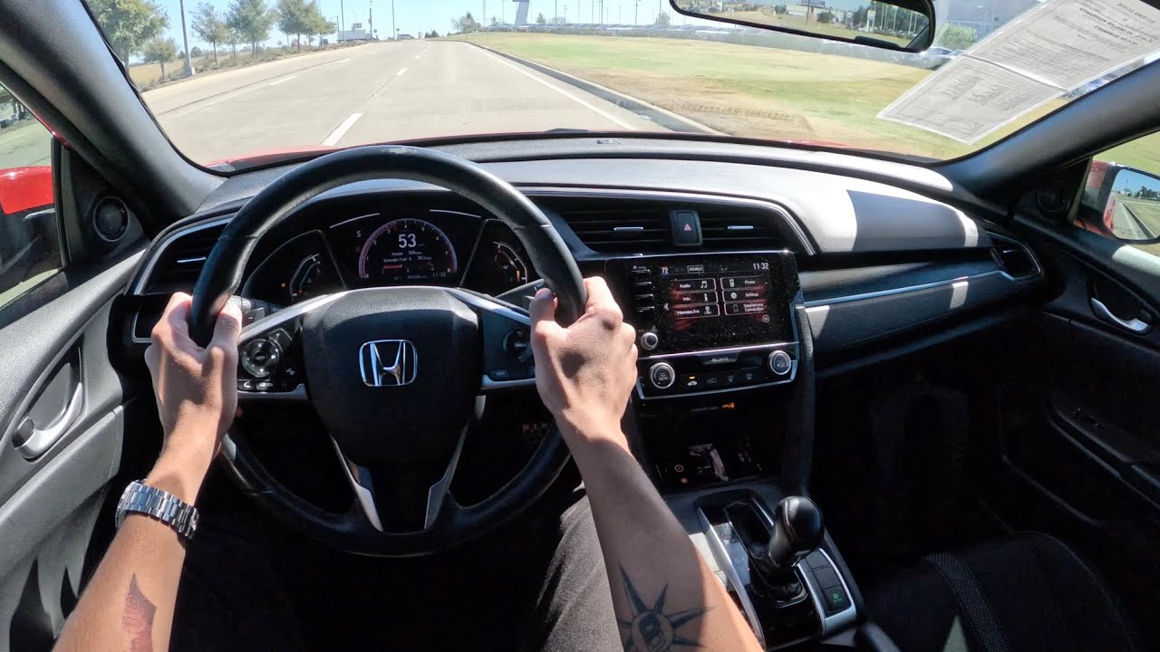 2019 Honda Civic Sport - POV Test Drive