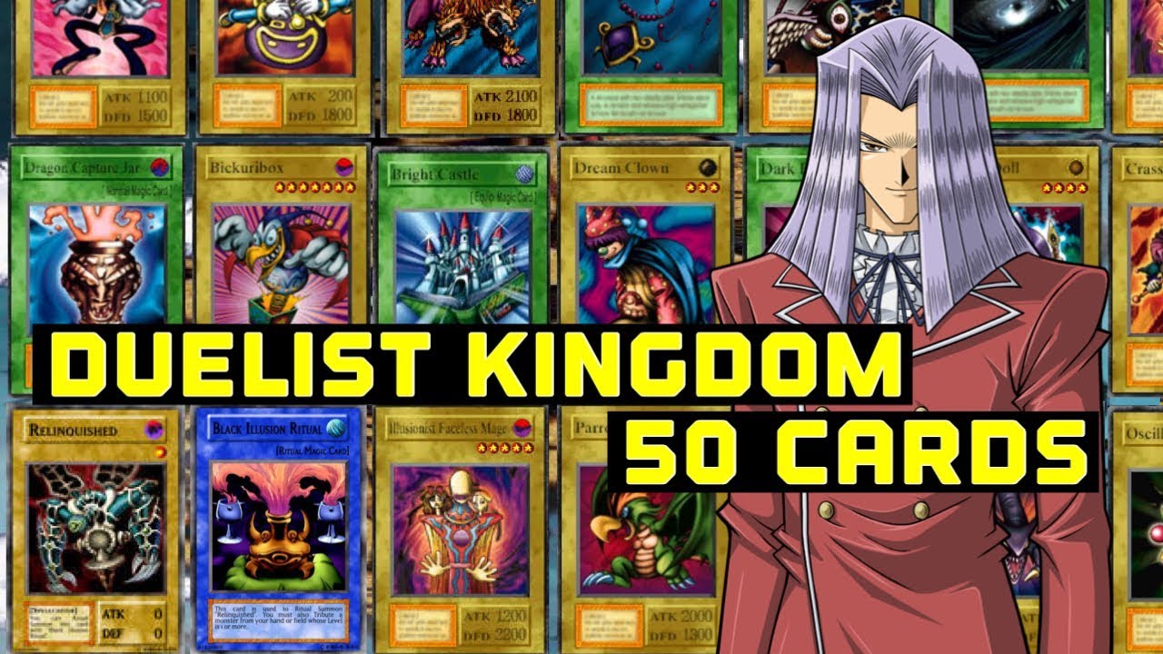 Duelist Kingdom Pegasus Decks - 50 Cards