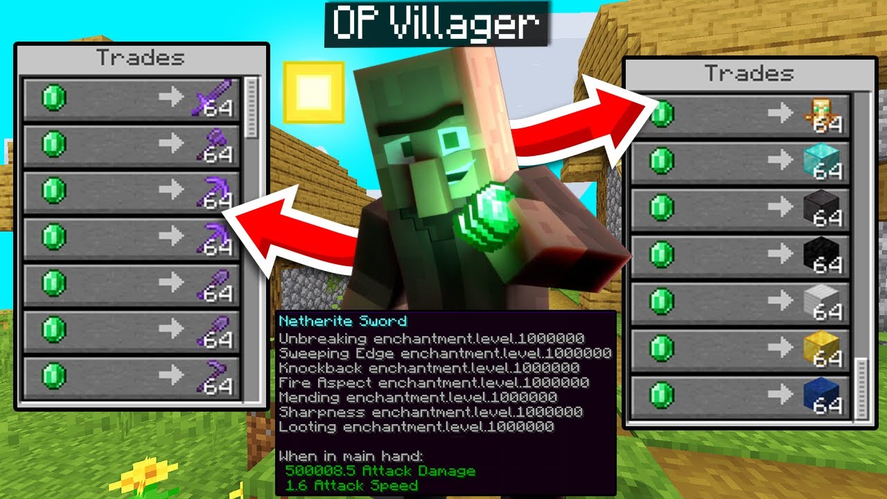 ماين كرافت ولكن مع الفلجر قوي🤯, يعطينا أغراض ما توقعناها !! 😱مع ذياب |  OP Villager