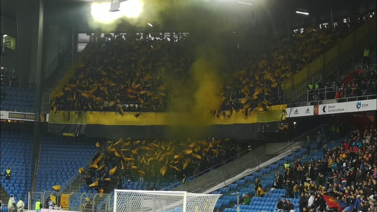 FC Basel - BSC Young Boys 1:3 | FCB-YB 1-3 | Auswärtssieg in Basel! YB Fans in Basel.