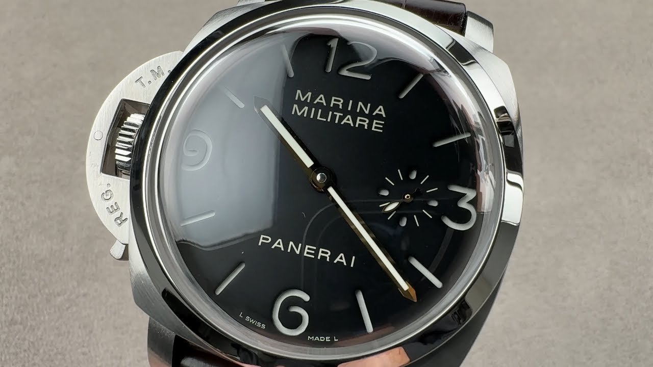 Panerai Luminor Marina Militare Destro PAM 217 Panerai Watch Review