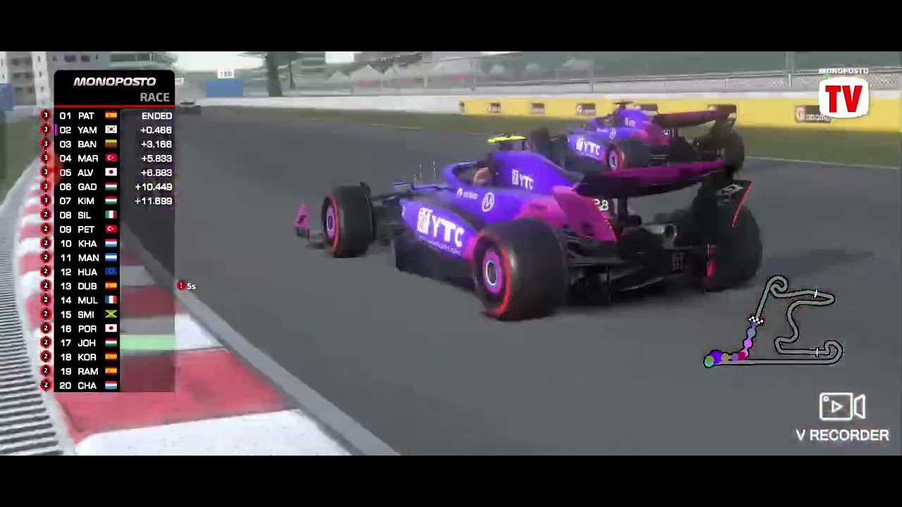 Main game monoposto 