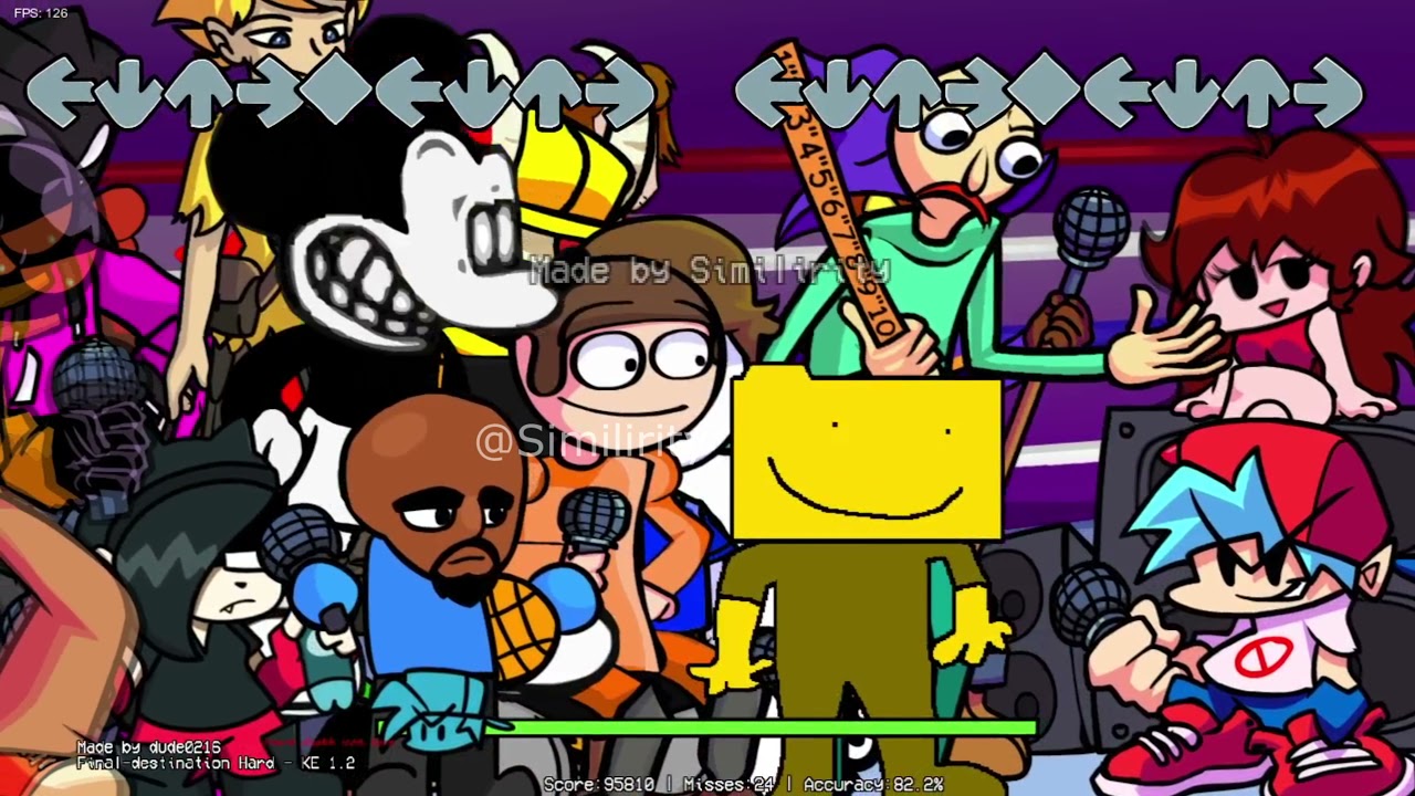 Friday Night Funkin - Bosip joins the game! - Final Destination 32 Players!