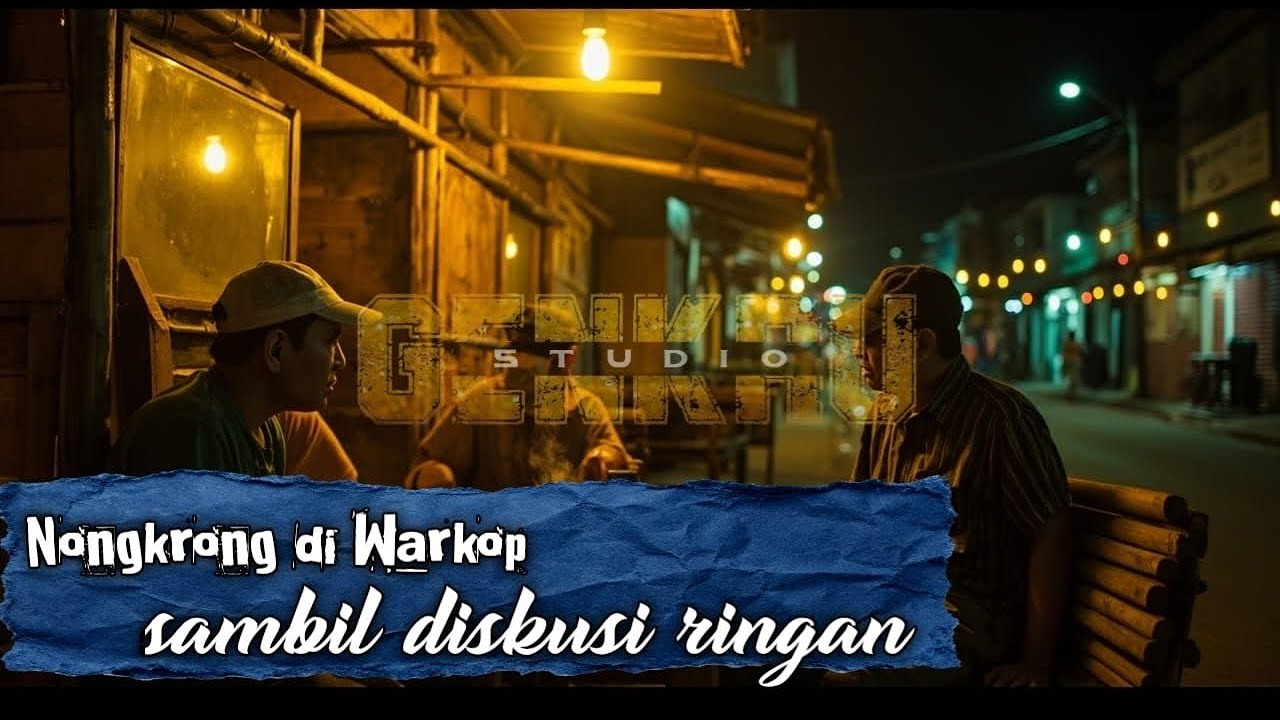 Nongkrong di warkop, sambil diskusi ringan ( 23 January 2026 )