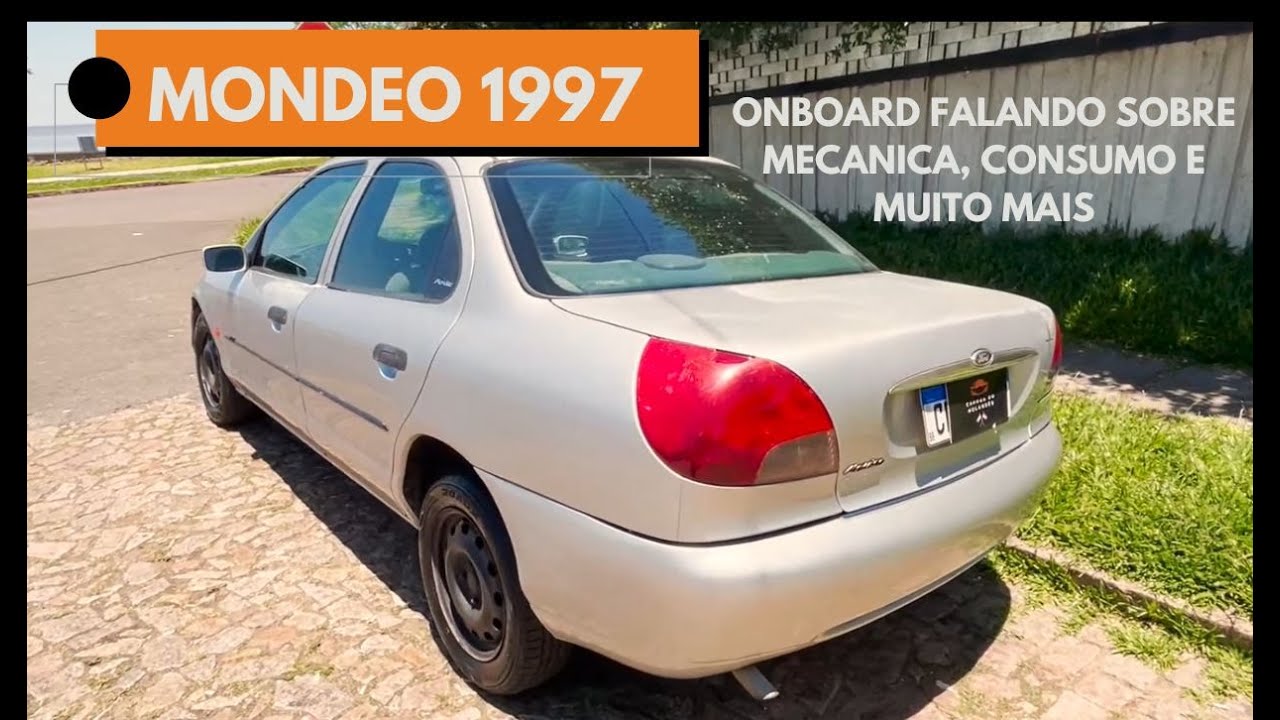 FORD MONDEO 1997 CLX: CONFORTO DE CARRO DE LUXO, MAS E O CONSUMO? VALE A PENA HOJE?