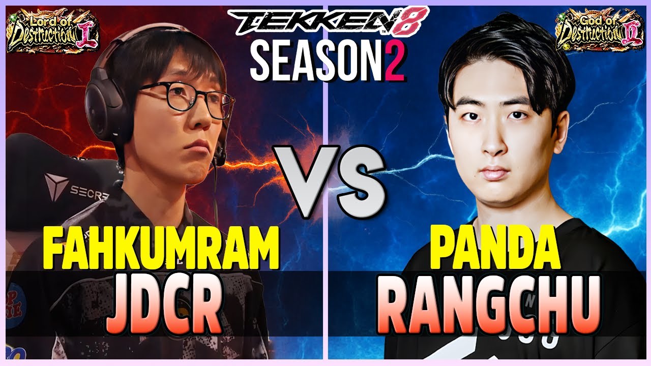 Tekken 8  ▰  JDCR (Fahkumram) Vs RANGCHU (Panda) ▰ High Level Matches!
