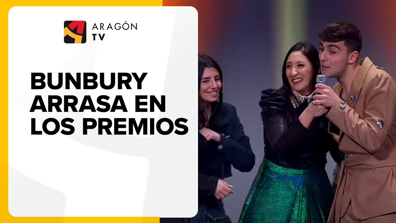 Bunbury arrasa en los Premios de la Música Aragonesa