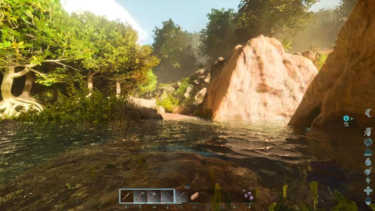 ARK Survival Ascended The island  Part 2 (Death, destruction )