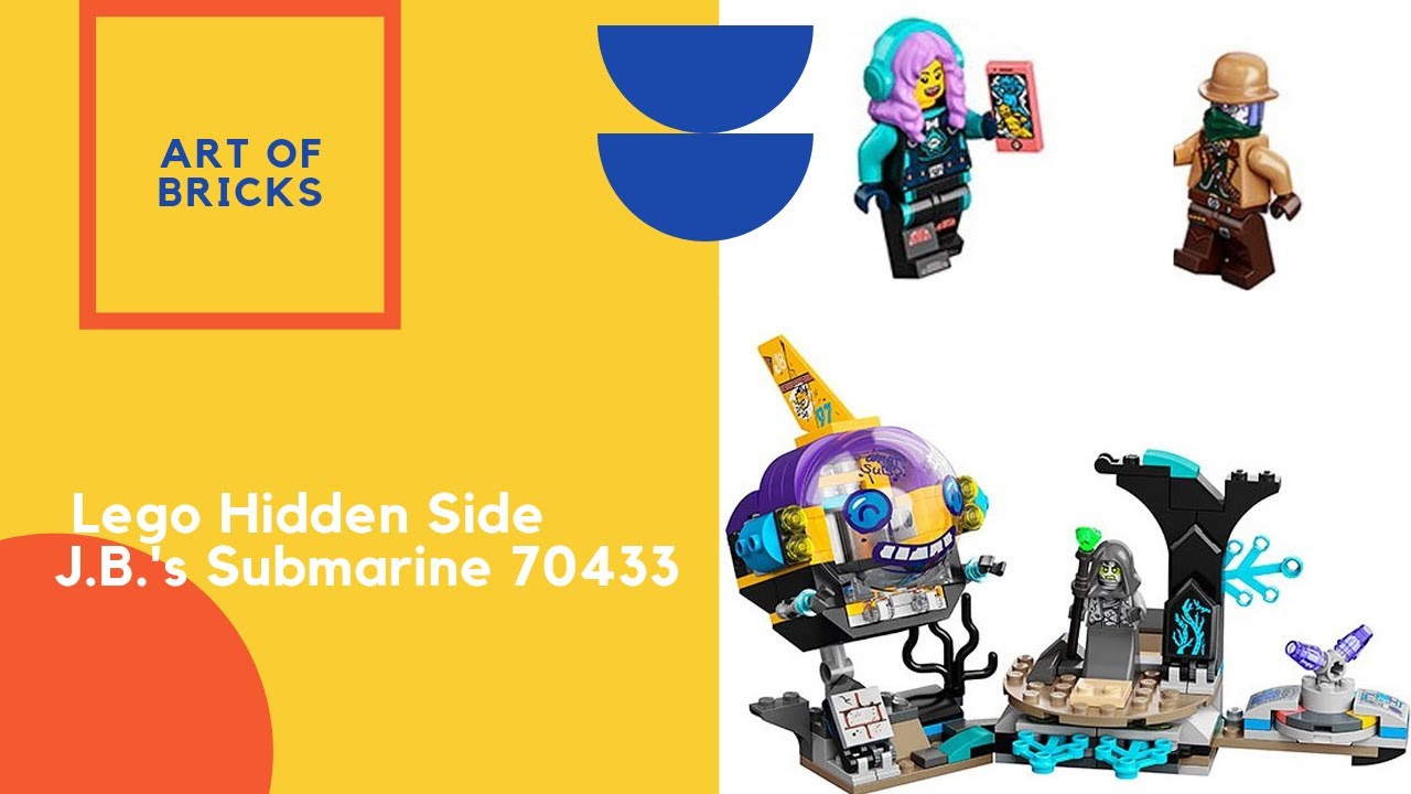 Lego Hidden Side 70433 JB's Submarine Speed Build