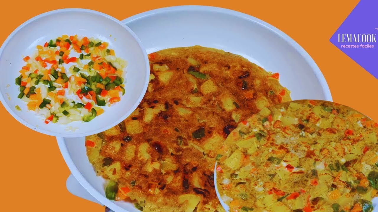 healthy breakfast / Spanish omelette / student meal / quick and easy recipe.