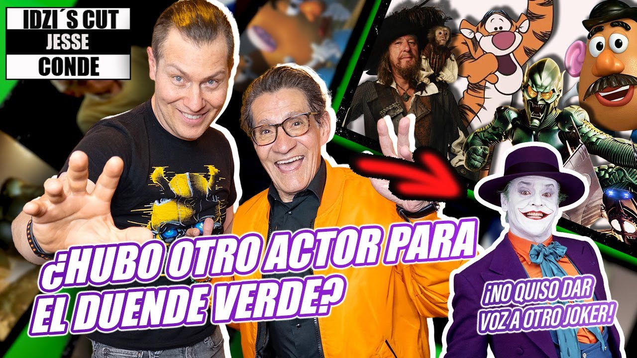 Jesse Conde voz de Duende Verde, Tigger nos habla de por que rechazó ser otro Guasón