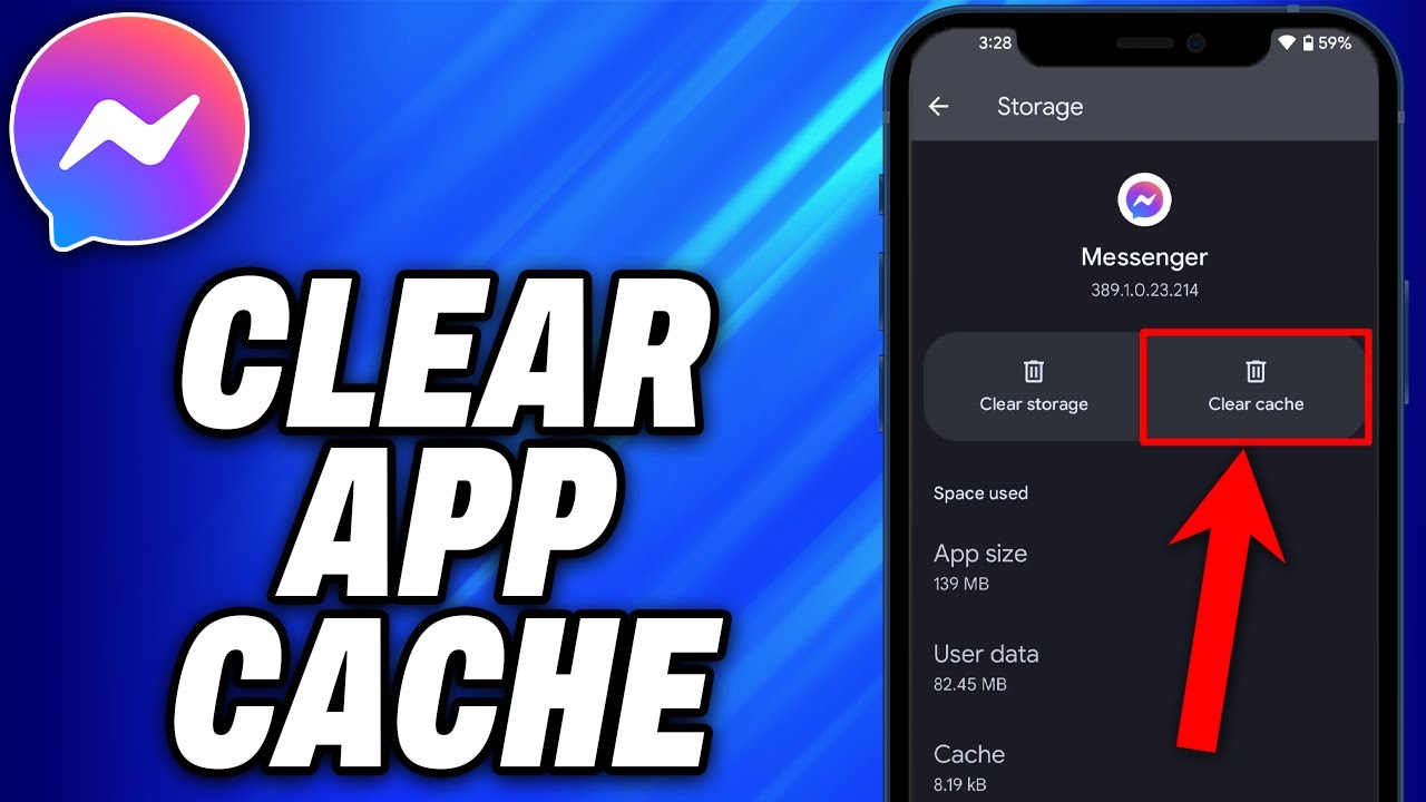 How To Clear Facebook Messenger App Cache - Easy Fix