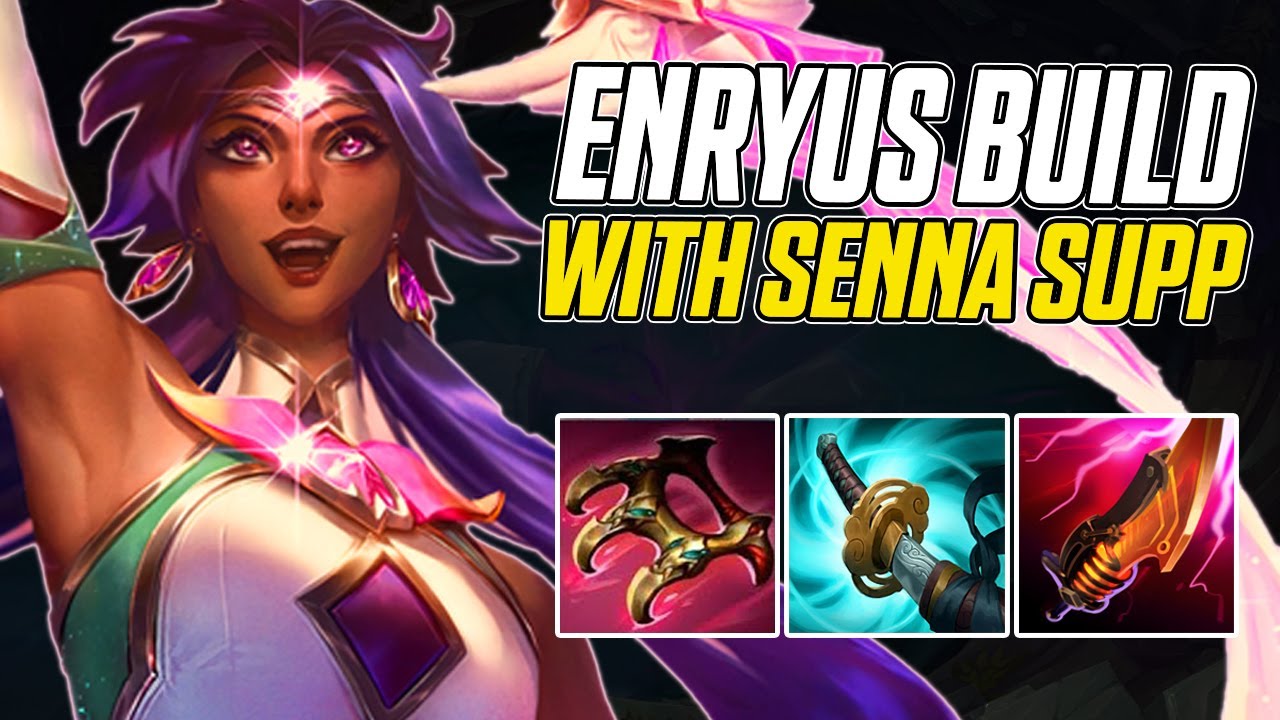 Enryus Build Is Beyond Broken With Senna Support!!! Full Gameplay @LoLEnryu (Rank 1 Nilah EUW)