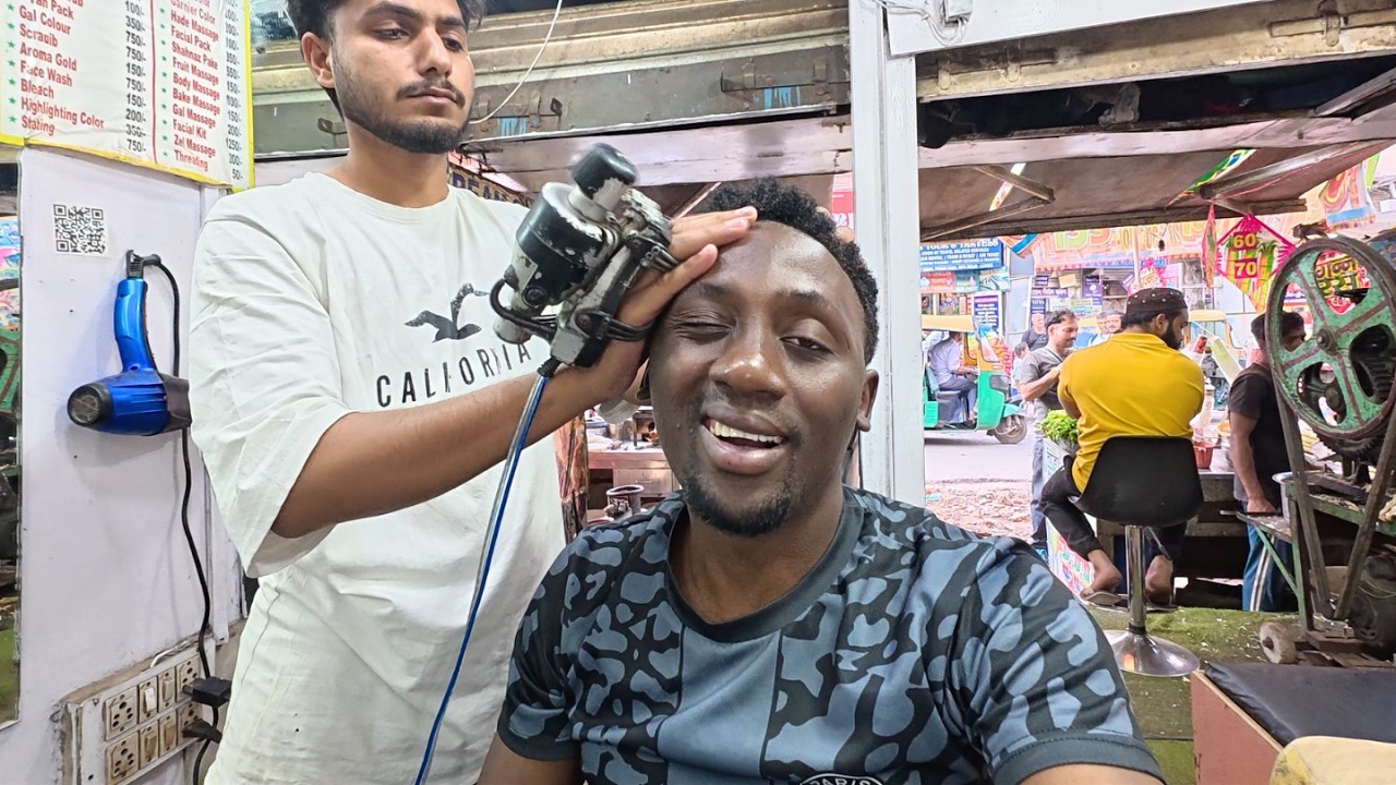 Was This Indian Head Massage a SCAM? 🇮🇳😳