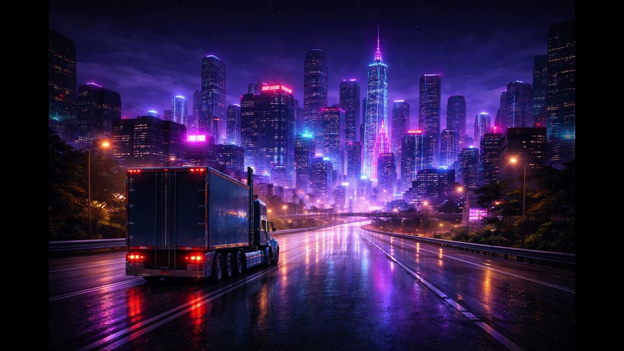Long Haul Night Drive Mix – Neon City