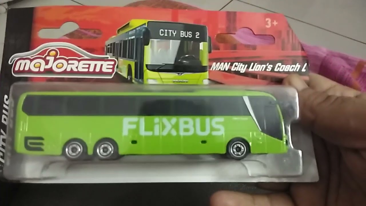 MAN City Lions Coach L Flixbus - Majorette