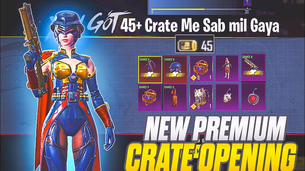 50+ Premium Crate Opening || Bgmi New Premium Crate Opening 🔥|| Bgmi Crate Opening 🔥 