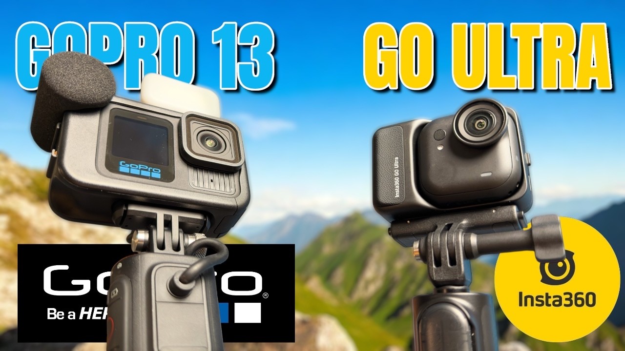 DAVIDE CONTRO GOLIA! - GoPro Hero 13 vs Insta360 Go Ultra