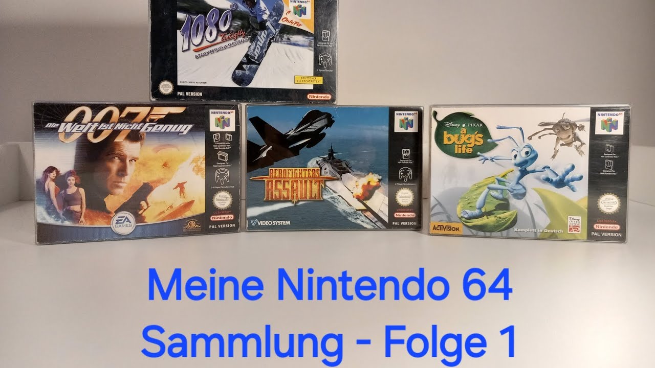 Meine Nintendo 64 Sammlung - Folge 1