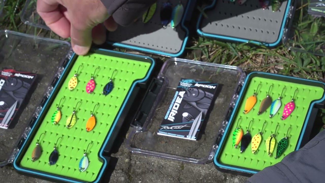 Eugenio Ucci presenta la nuova linea Spoon per trout area Maver