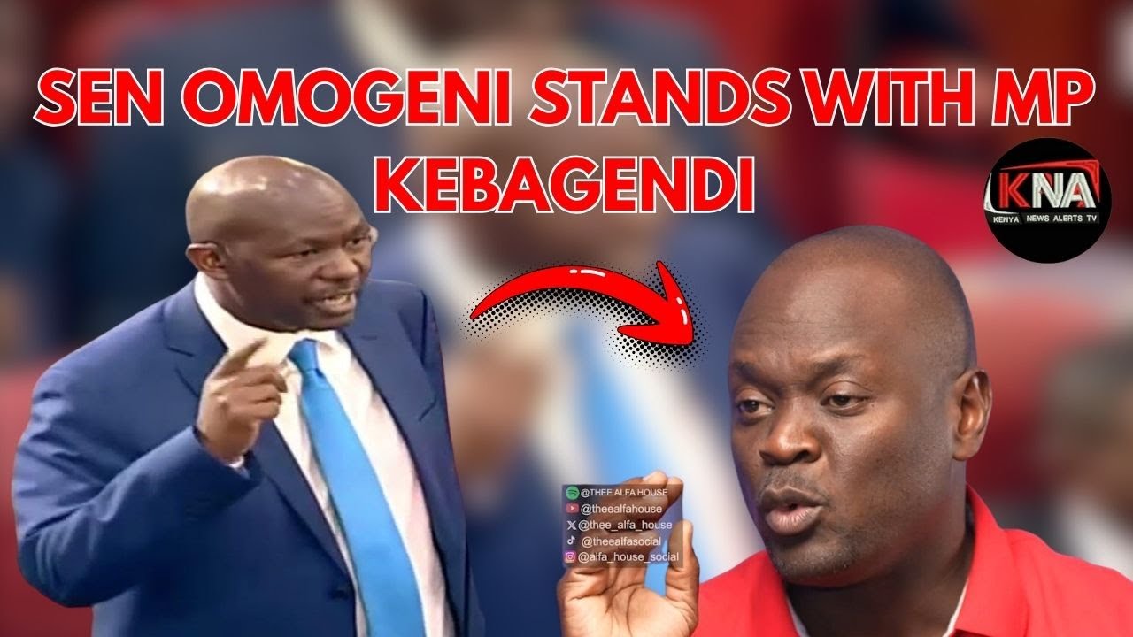 SENATOR OKONGO OMOGENI BRINGS COURT TO A STANDSTILL BY DEFENDING MP KEBAGENDI STRONGLY