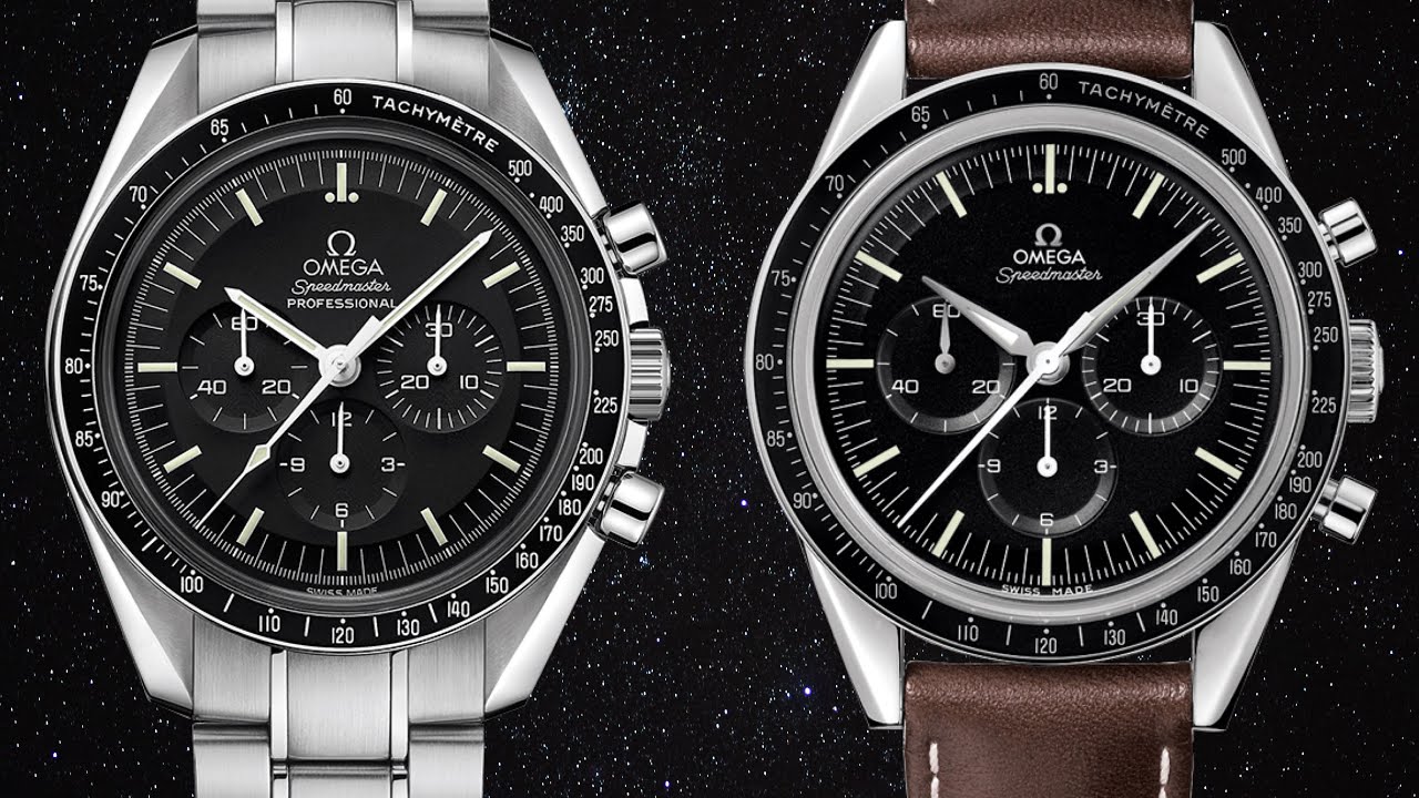 Omega Speedmaster Professional Moonwatch vs. Omega Speedmaster Moonwatch 