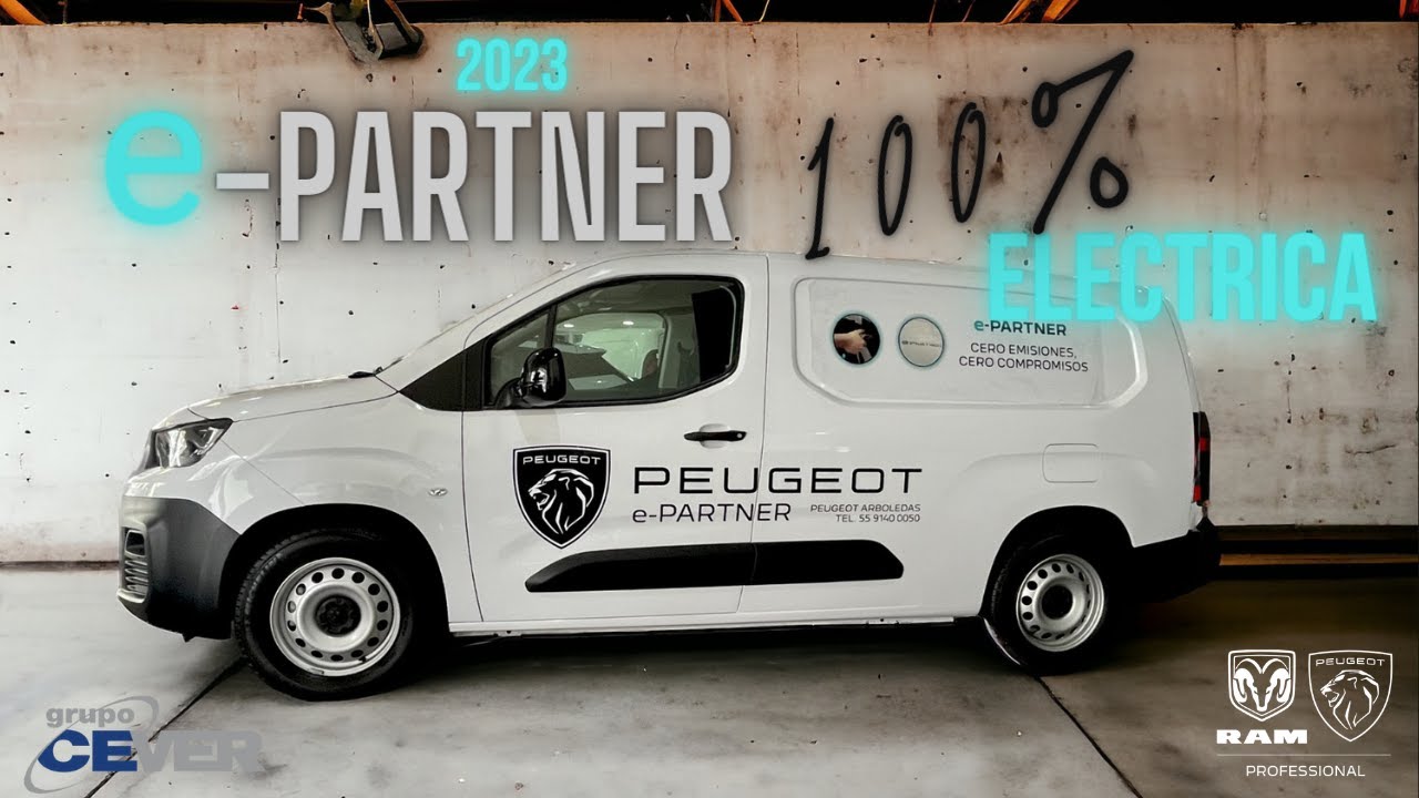 PEUGEOT PARTNER ELECTRICA 2023!!! Peugeot Arboledas 🚗